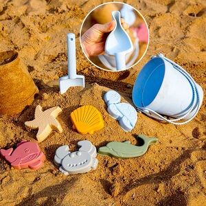 Amazing Beach Toys *100% Premium soft silicone, BPA Free, Phthalate & Lead Free*